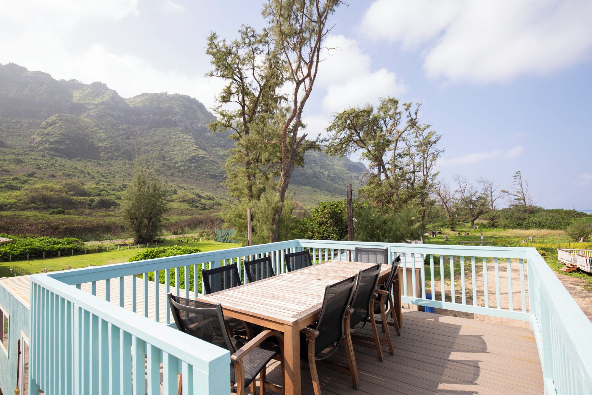 Elite-Ferienhütte, Strandblick | Terrasse/Patio