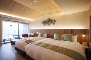 Literie hypoallergénique, coffres-forts dans les chambres, bureau