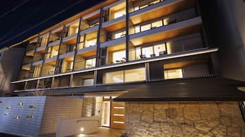 Voorkant van accommodatie