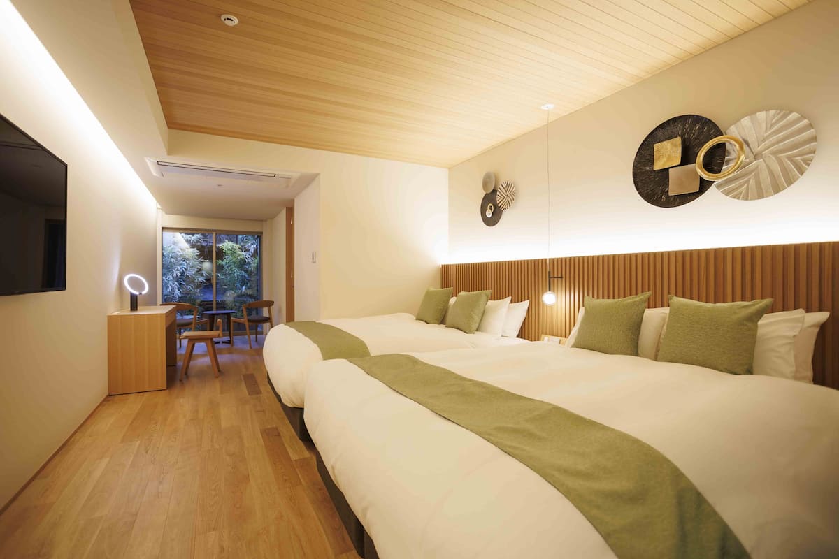 Superior-Vierbettzimmer, Sauna