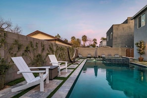 An infinity pool
