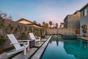 An infinity pool