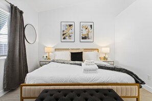 4 dormitorios, cuna de viaje, wifi y ropa de cama