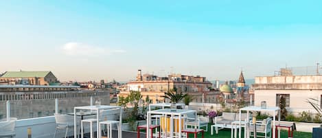 Terrasse sur le toit