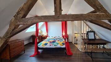 1 chambre, Wi-Fi gratuit, draps fournis