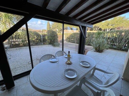 Maison 5 pièces avec piscine, près de la plage, idéal pour familles, à Vendres