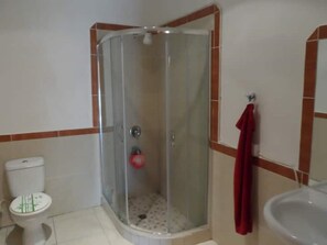 Shower, towels