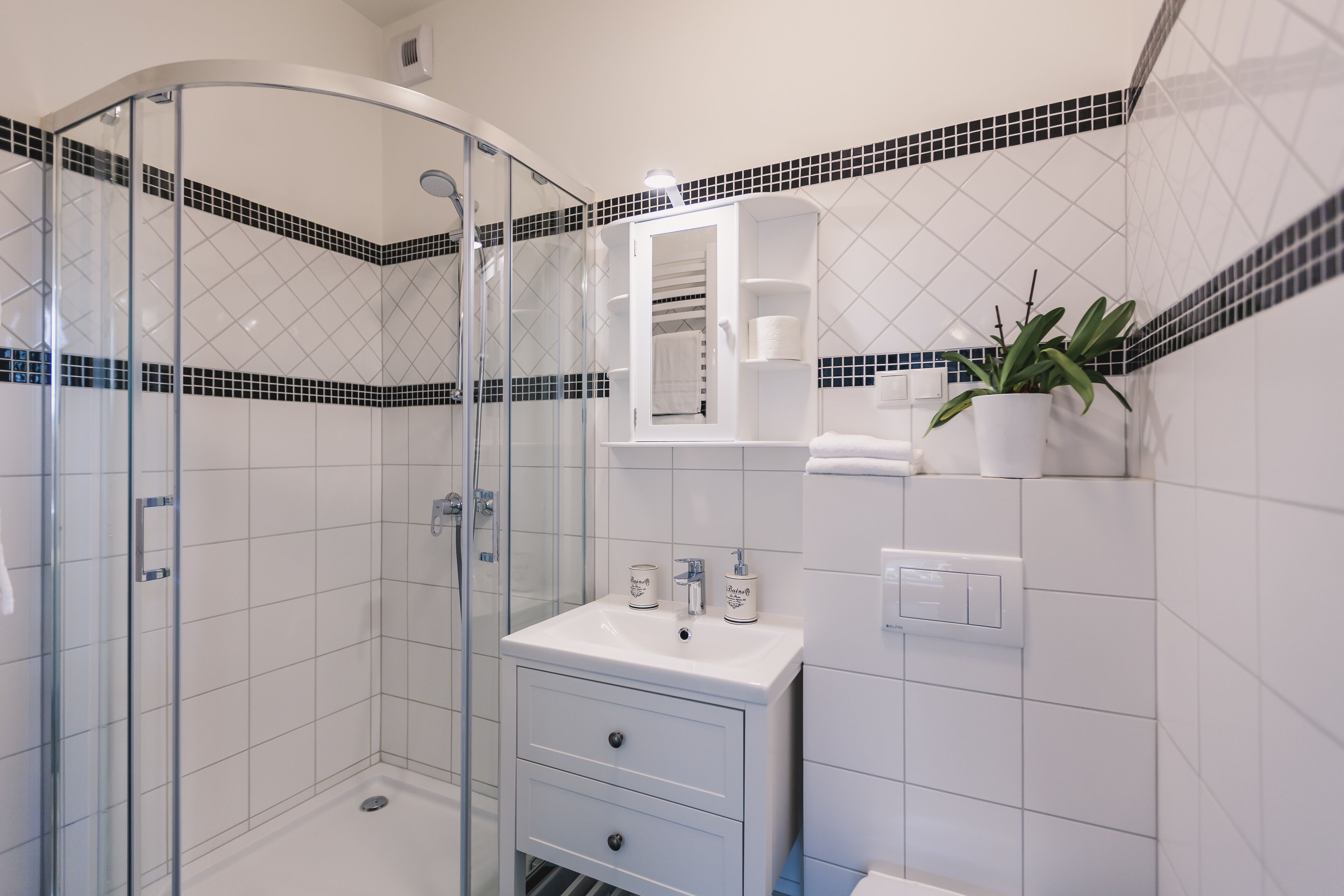 Chambre Double Standard, 1 chambre, non-fumeur, vue montagne | Salle de bain