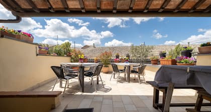 Orvieto on the terrace