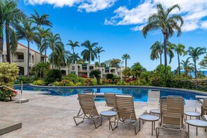 Pool - Tropical Paradise in Luxurious 1br, 2ba Ground Floor Unit, Garden View, Palms 801 (Kihei)