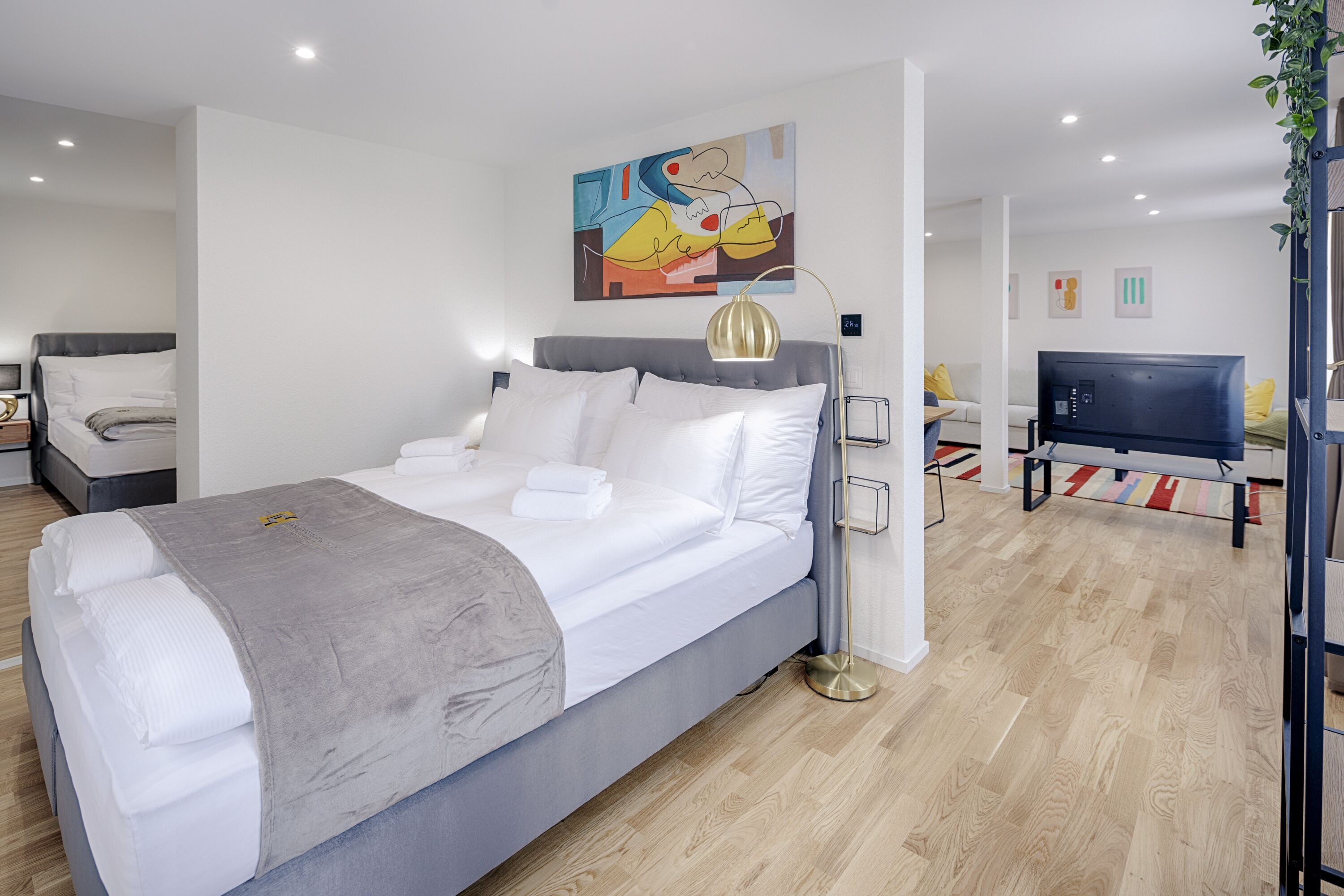 Grand suite | Lakens van Egyptisch katoen, luxe beddengoed