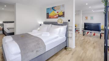 Grand suite | Lakens van Egyptisch katoen, luxe beddengoed