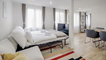 Suite Grand | 1 habitación, sábanas de algodón egipcio y ropa de cama de alta calidad