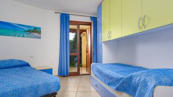 2 slaapkamers, beddengoed