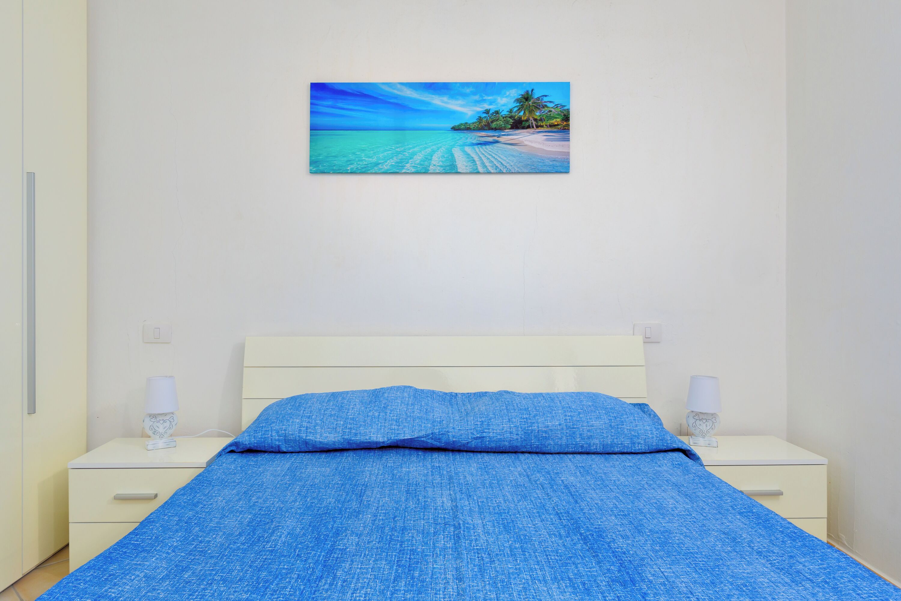 1 soveværelse, sengetøj