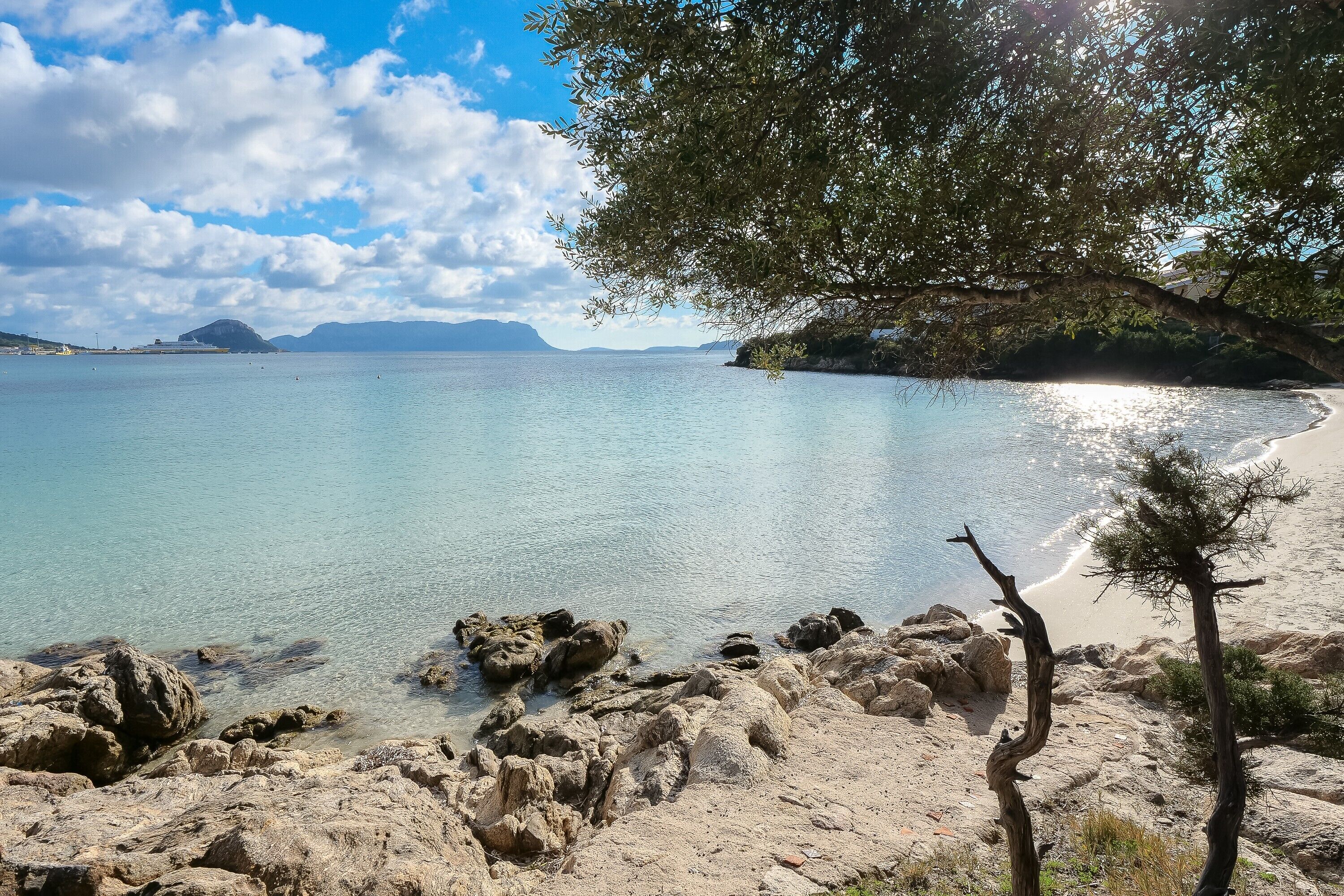 Una spiaggia nelle vicinanze