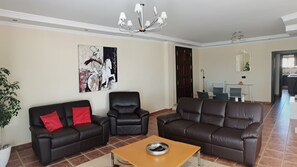 TV, fireplace, video games