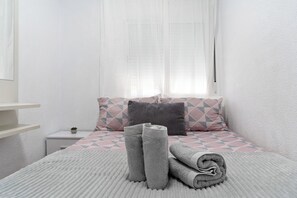 1 makuuhuone, ilmainen Wi-Fi, vuodevaatteet