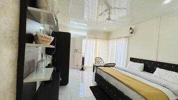 Premium bedding, pillowtop beds, individually decorated