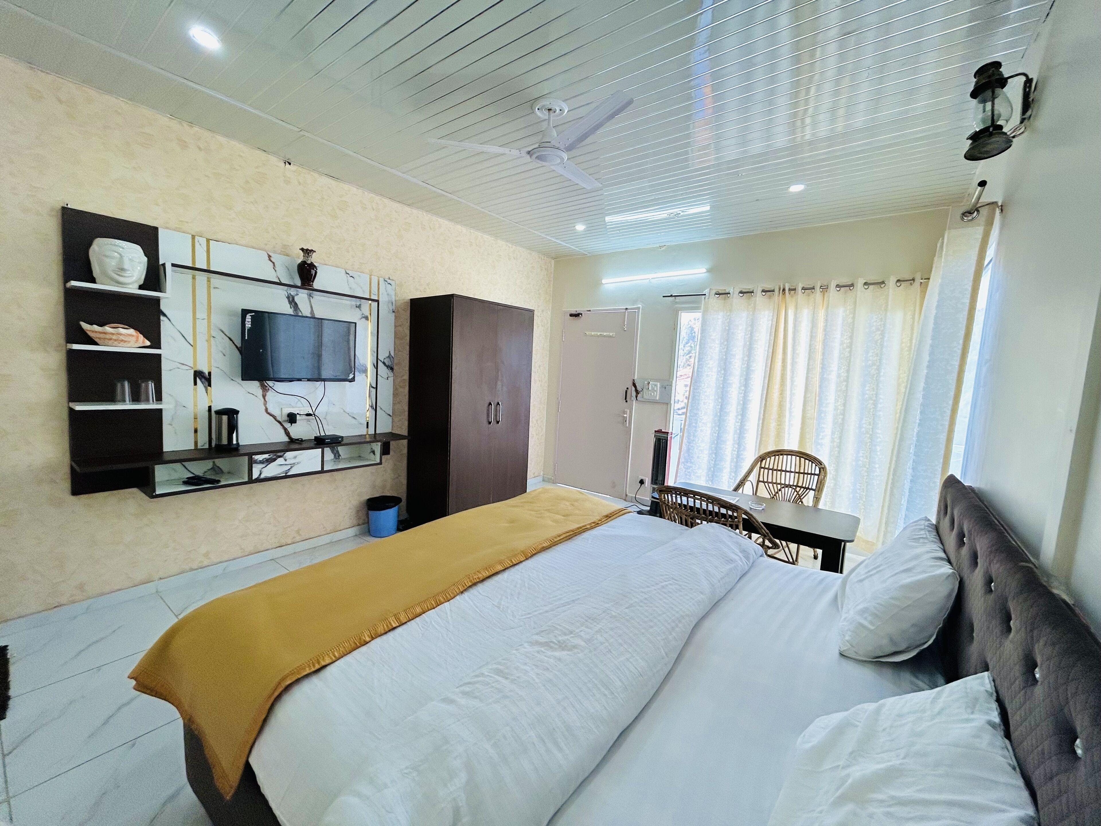 Premium bedding, pillowtop beds, individually decorated