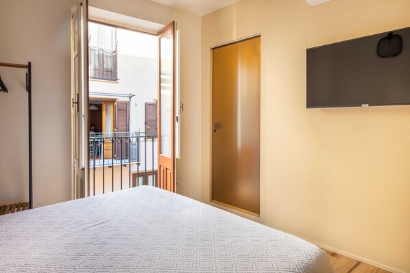 1 Schlafzimmer, Bügeleisen/Bügelbrett, kostenloses WLAN, Bettwäsche