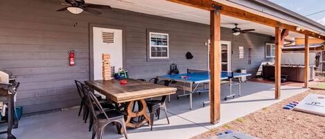 Outdoor dining