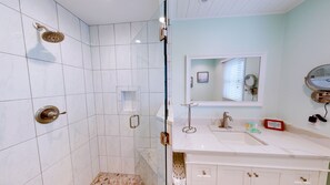 Dusche, Handtücher