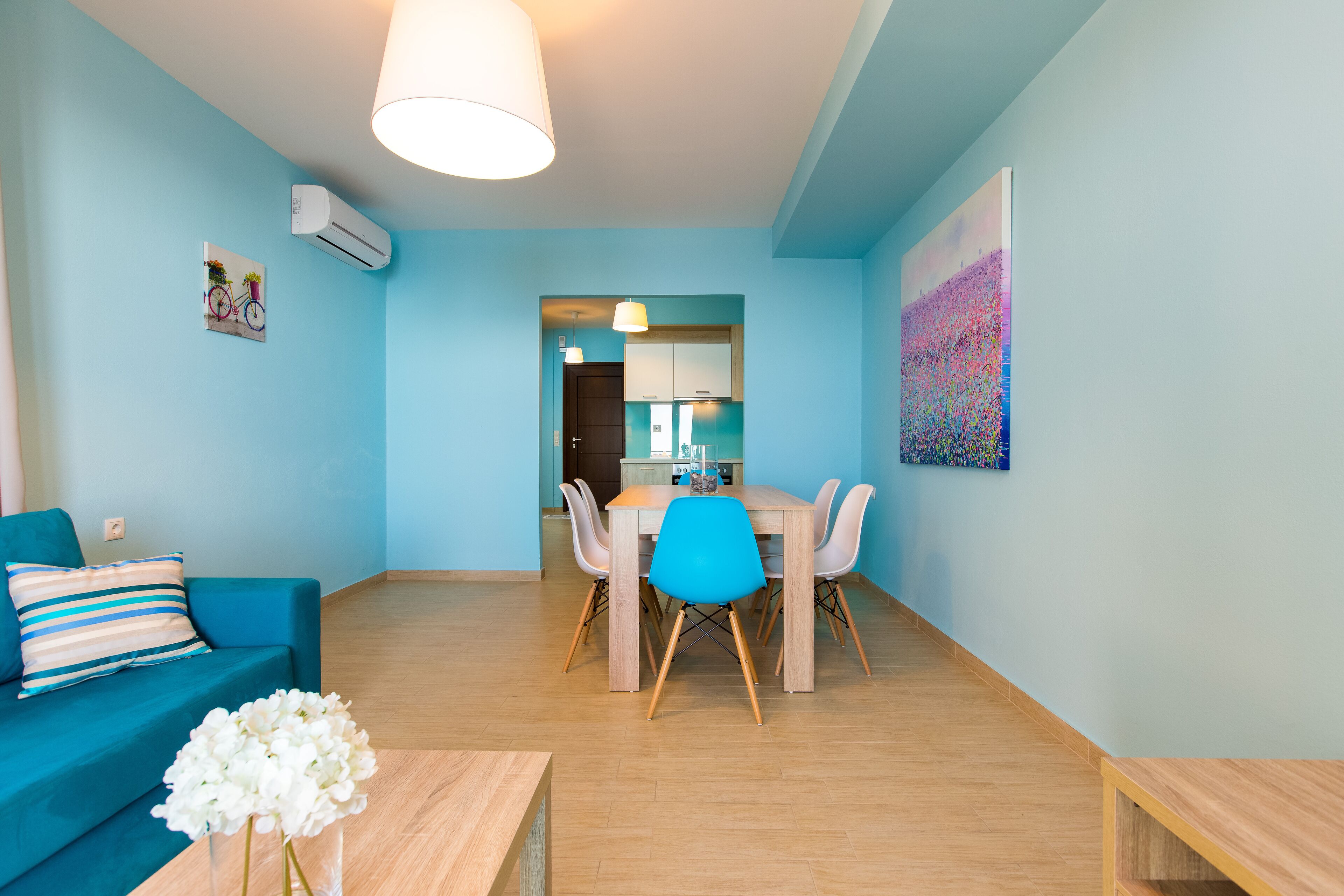 Suite, 2 Bedrooms, Sea View | Living area | 32-inch flat-screen TV with satellite channels, TV