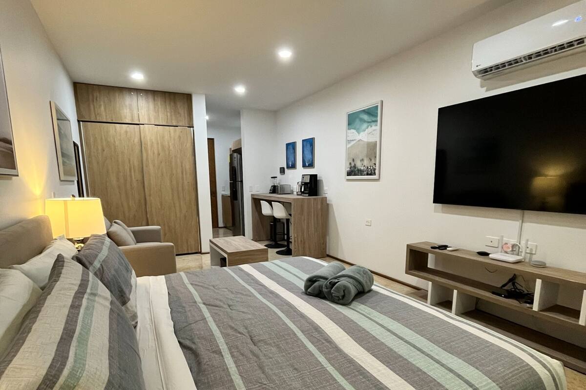 Estudio ejecutivo | Wifi gratis y ropa de cama