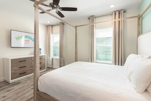 3 habitaciones, tabla de planchar con plancha, wifi y ropa de cama 