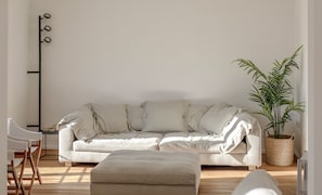 Premium Apartment, 2 Bedrooms | Living area | 32-inch LED TV with digital channels, TV - WeLive Trapani luxury apartments (Trapani)