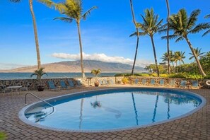 Condo, 2 Bedrooms | Pool | Outdoor pool, a heated pool - Menehune Shores, #623 2 Bedroom Condo by RedAwning (Kihei)