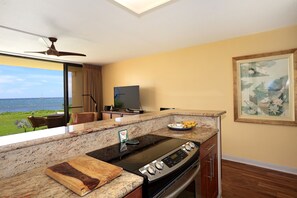 Condo, 1 Bedroom | Private kitchen | Coffee/tea maker, fridge, oven - Sugar Beach Resort, #129 1 Bedroom Condo by RedAwning (Kihei)
