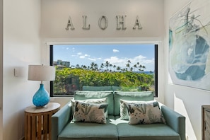 Living area - Wailea Elua, #0801 2 Bedroom Condo by RedAwning (Kihei)