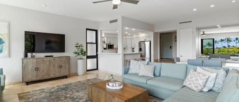 Condo, 2 Bedrooms | Living area | Smart TV