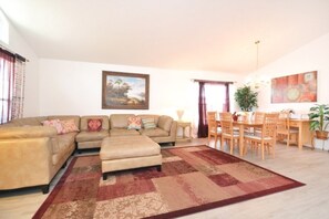 Ferienhaus, 4 Schlafzimmer | Wohnbereich