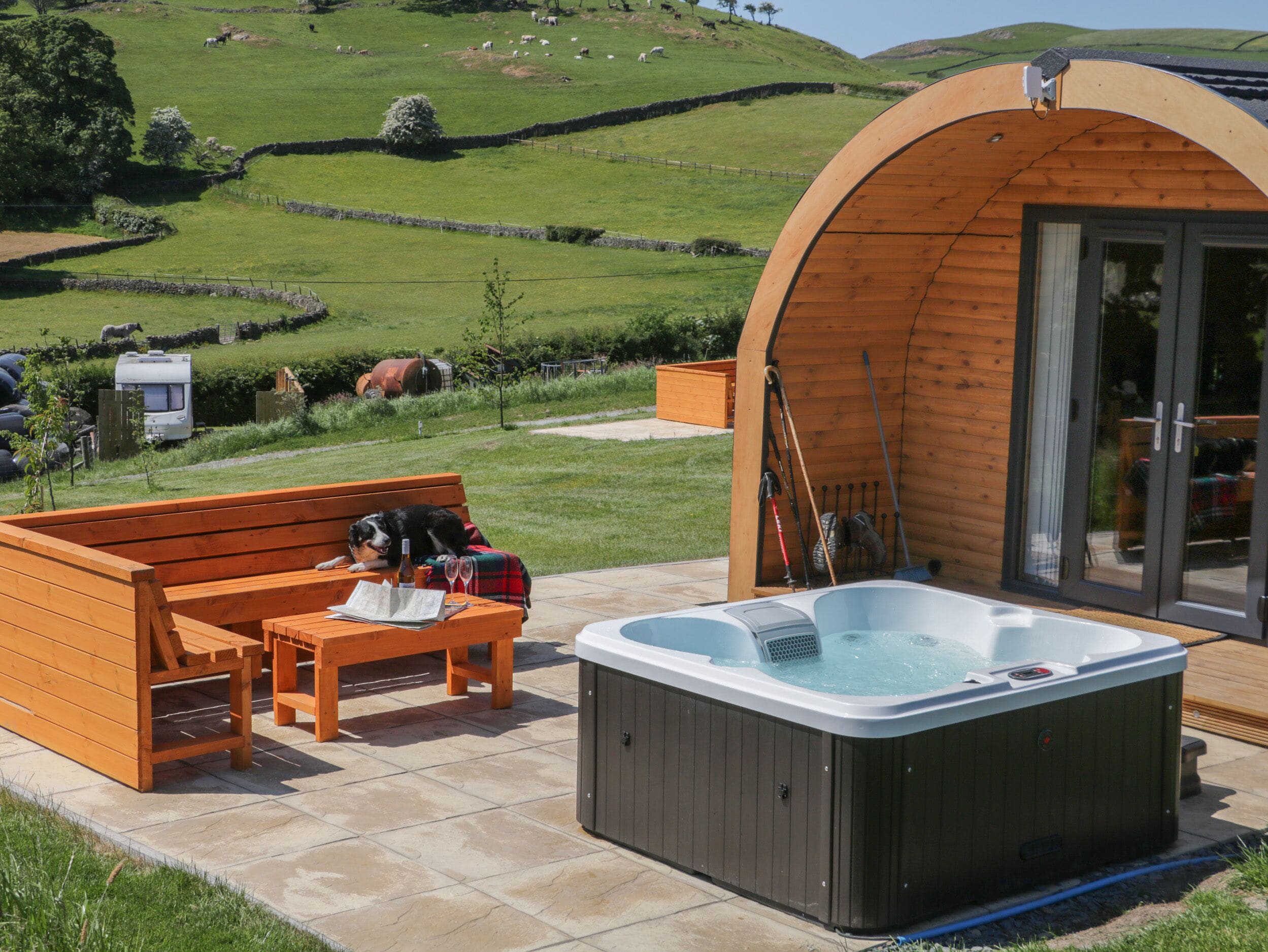 村舍 | 室外 SPA 浴缸