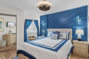 2 habitaciones, tabla de planchar con plancha, internet y ropa de cama