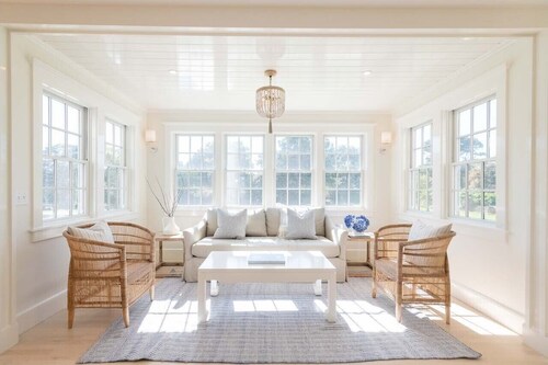 Newly renovated Nantucket home with pool - walk to beach!.