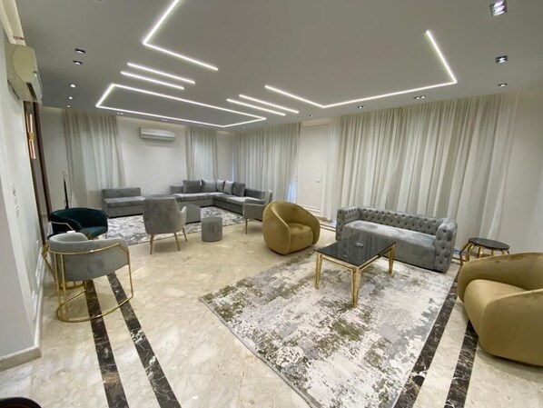 Interior - Luxury Mansion with pool and Jacuzzi in New Cairo. (New Cairo City)