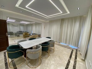 Dining - Luxury Mansion with pool and Jacuzzi in New Cairo. (New Cairo City)
