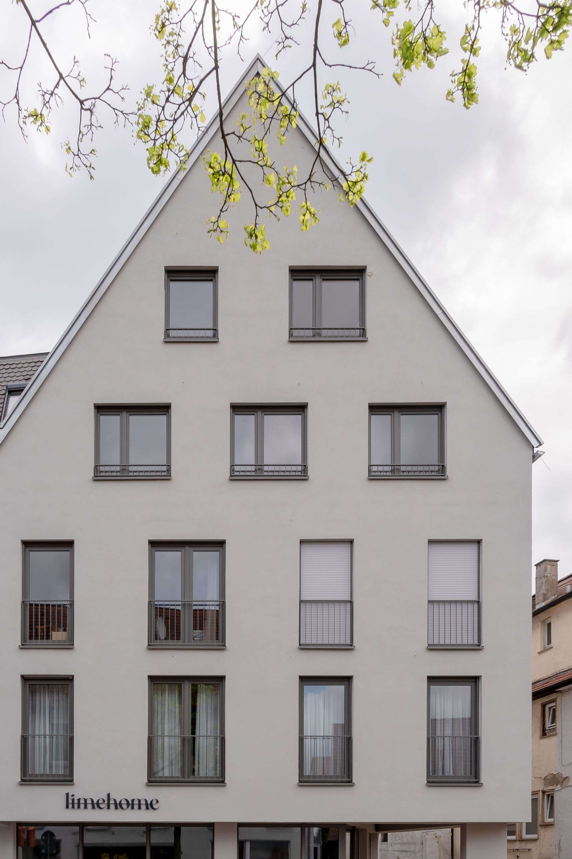 Fassade der Unterkunft