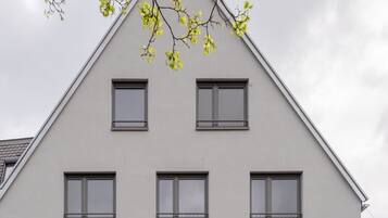 Fassade der Unterkunft