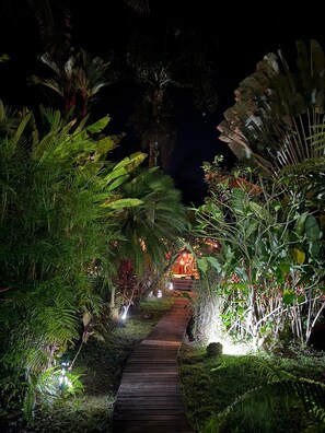 Overnatningsstedets område