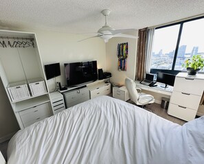 1 Schlafzimmer, Schreibtisch, Bügeleisen/Bügelbrett, WLAN