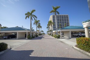 Property grounds - Palm Bay Club on Siesta Key  see our new bathrooms. (Siesta Key)