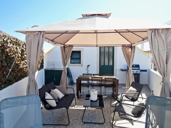 Opções para refeição ao ar livre