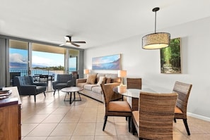 Living area - Royal Mauian, #506^ 2 Bedroom Condo by RedAwning (Kihei)