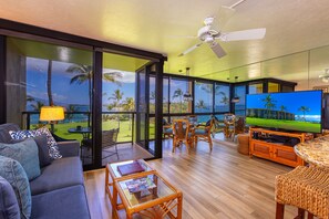 Condo, 1 habitación | Área de sala de estar