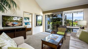 Condo, 2 Bedrooms | Living area | TV, DVD player